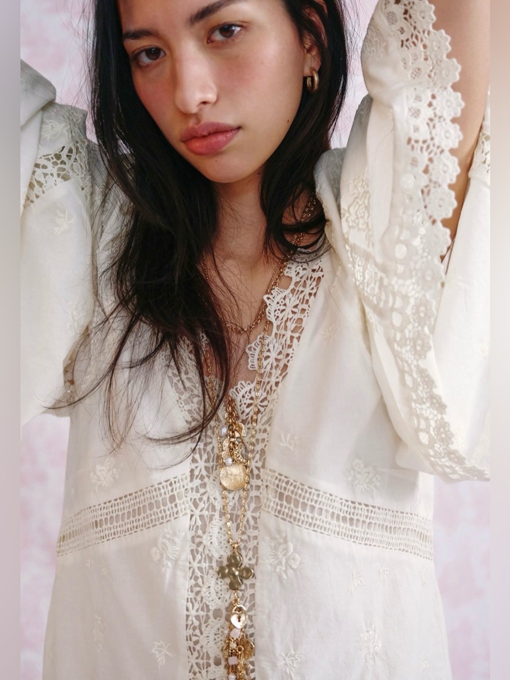 FREE PEOPLE WILDFLOWER MUSE MINI DRESS NWT SIZE XL - Picture 5 of 10